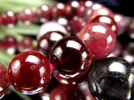 カラースピネル MIXスピネル 尖晶石 ブレスレット 8月の誕生石