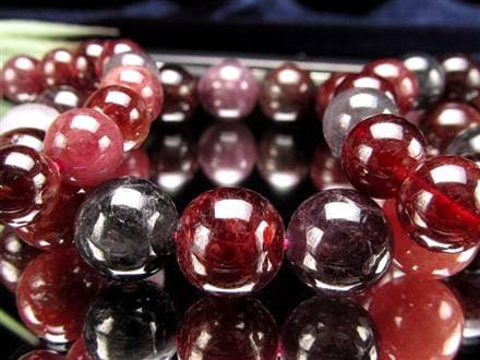 カラースピネル MIXスピネル 尖晶石 ブレスレット 8月の誕生石