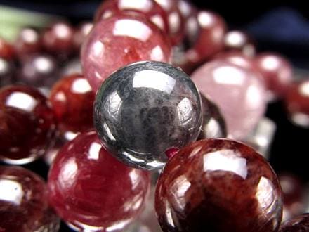 カラースピネル MIXスピネル 尖晶石 ブレスレット 8月の誕生石