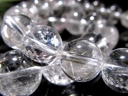 ルチルクォーツ シルバールチル ブレスレット ルチレイテッドクォーツ 金紅石