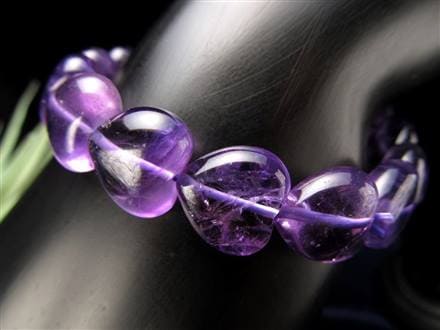 アメジスト 紫水晶 ブレスレット 2月の誕生石 天然石
