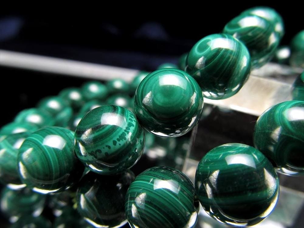 マラカイト 天眼 孔雀石 ブレスレット 厄除け