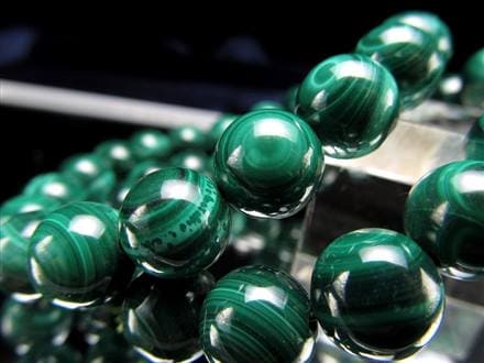 マラカイト 天眼 孔雀石 ブレスレット 厄除け