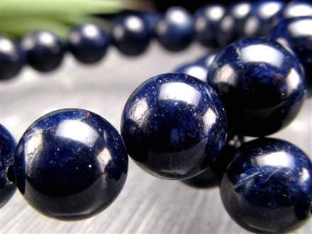 インペリアルソーダライト ブレスレット ソーダライト ラピスラズリ 方ソーダ石