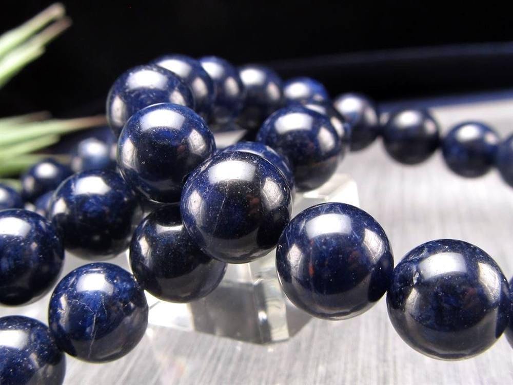 インペリアルソーダライト ブレスレット ソーダライト ラピスラズリ 方ソーダ石