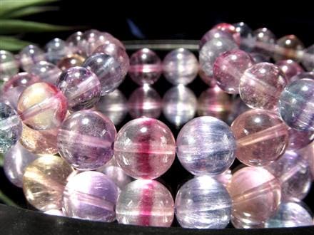 フローライト ブレスレット レインボーフローライト ファントムフローライト 蛍石