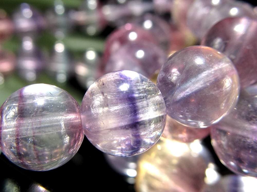 フローライト ブレスレット レインボーフローライト ファントムフローライト 蛍石