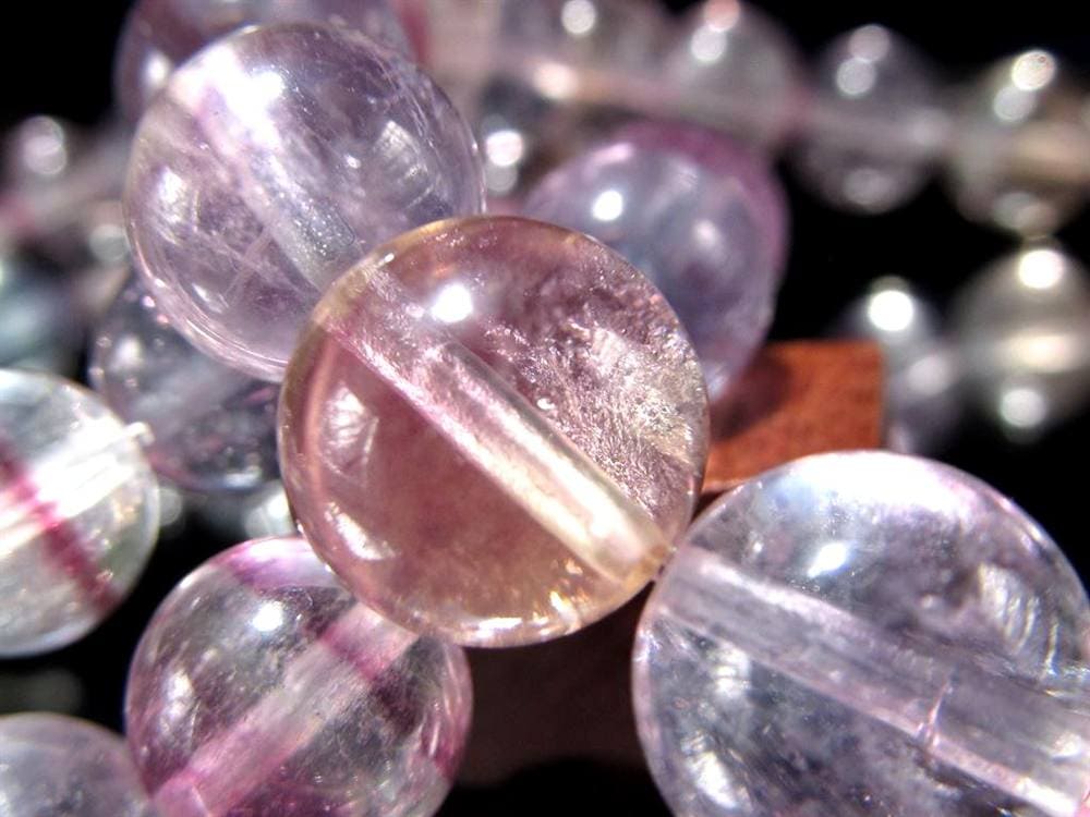 フローライト ブレスレット レインボーフローライト ファントムフローライト 蛍石