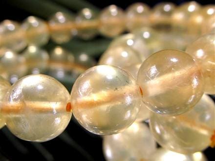 ゴールデンプレナイト 葡萄石 ブレスレット ビタミンカラー 天然石