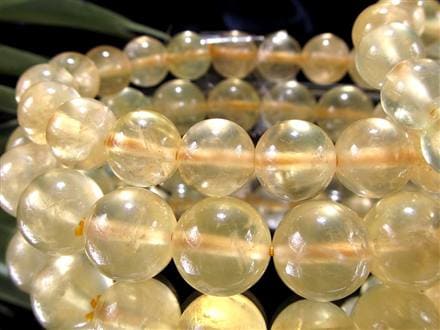 ゴールデンプレナイト 葡萄石 ブレスレット ビタミンカラー 天然石