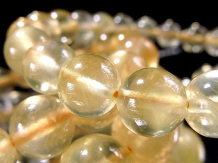 ゴールデンプレナイト 葡萄石 ブレスレット ビタミンカラー 天然石