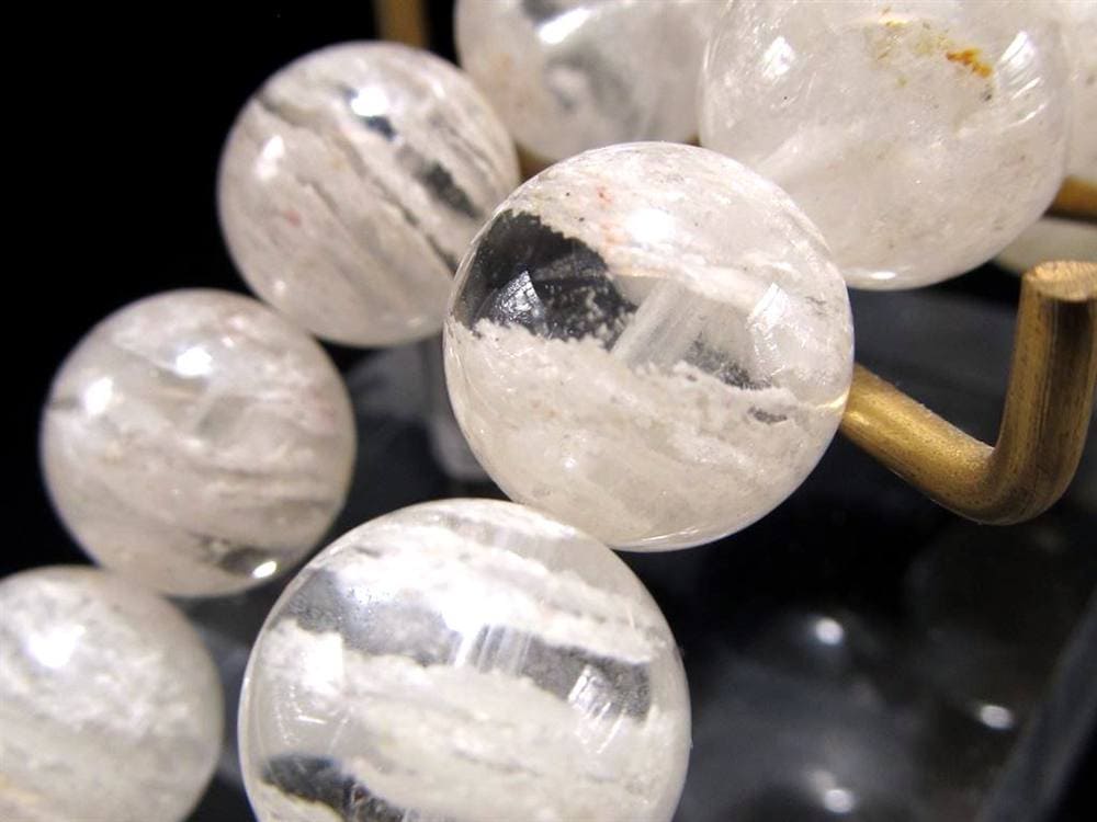 ガーデンクォーツ ブレスレット ファントムクォーツ 幻影水晶 庭園水晶