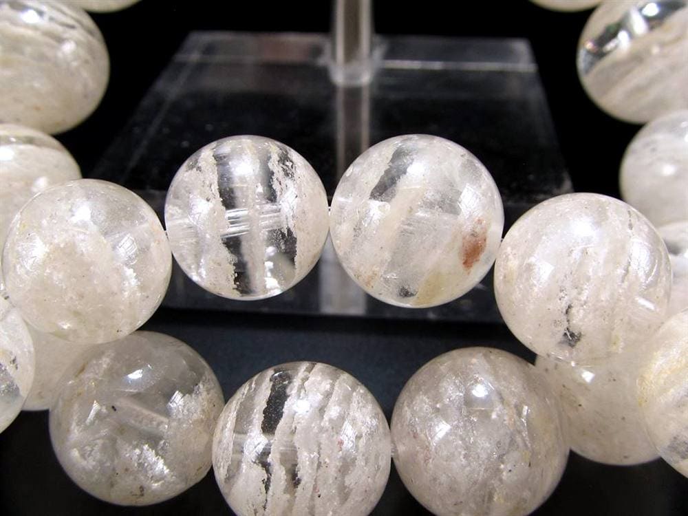 ガーデンクォーツ ブレスレット ファントムクォーツ 幻影水晶 庭園水晶