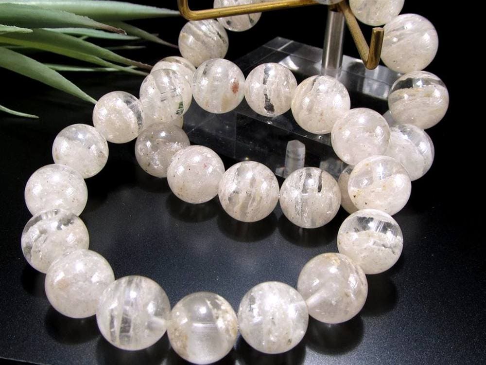 ガーデンクォーツ ブレスレット ファントムクォーツ 幻影水晶 庭園水晶