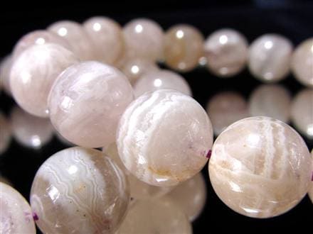 アゲート ピンクアメジストフラワーアゲート クレイジーレース ブレスレット 瑪瑙 天然石 パワーストーン