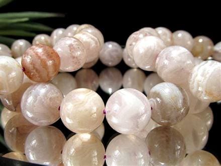 アゲート ピンクアメジストフラワーアゲート クレイジーレース ブレスレット 瑪瑙 天然石 パワーストーン