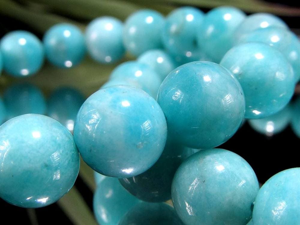 アマゾナイト 天河石 ブレスレット amazonite ホープストーン