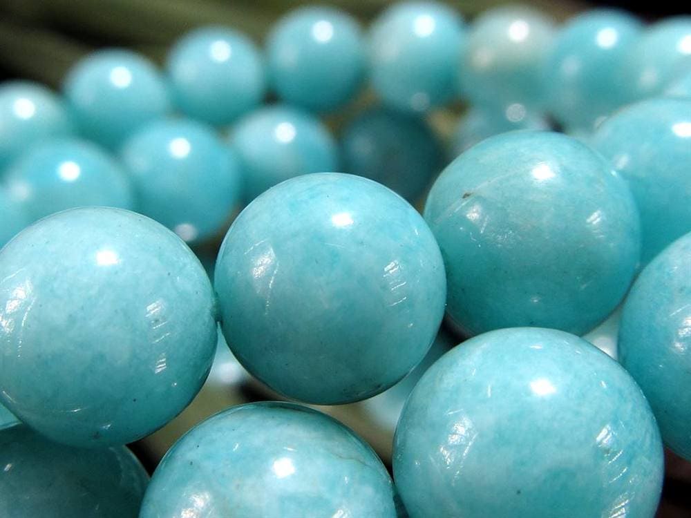 アマゾナイト 天河石 ブレスレット amazonite ホープストーン