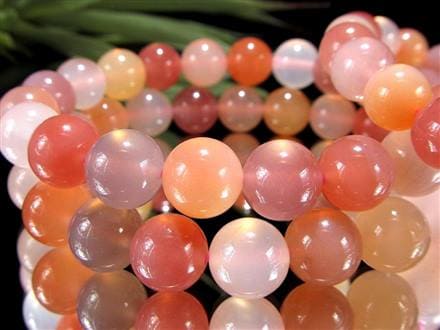 瑪瑙 ブレスレット アゲート 塩源瑪瑙 ソルトソースアゲート