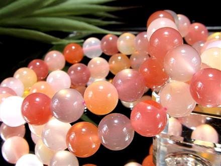 瑪瑙 ブレスレット アゲート 塩源瑪瑙 ソルトソースアゲート