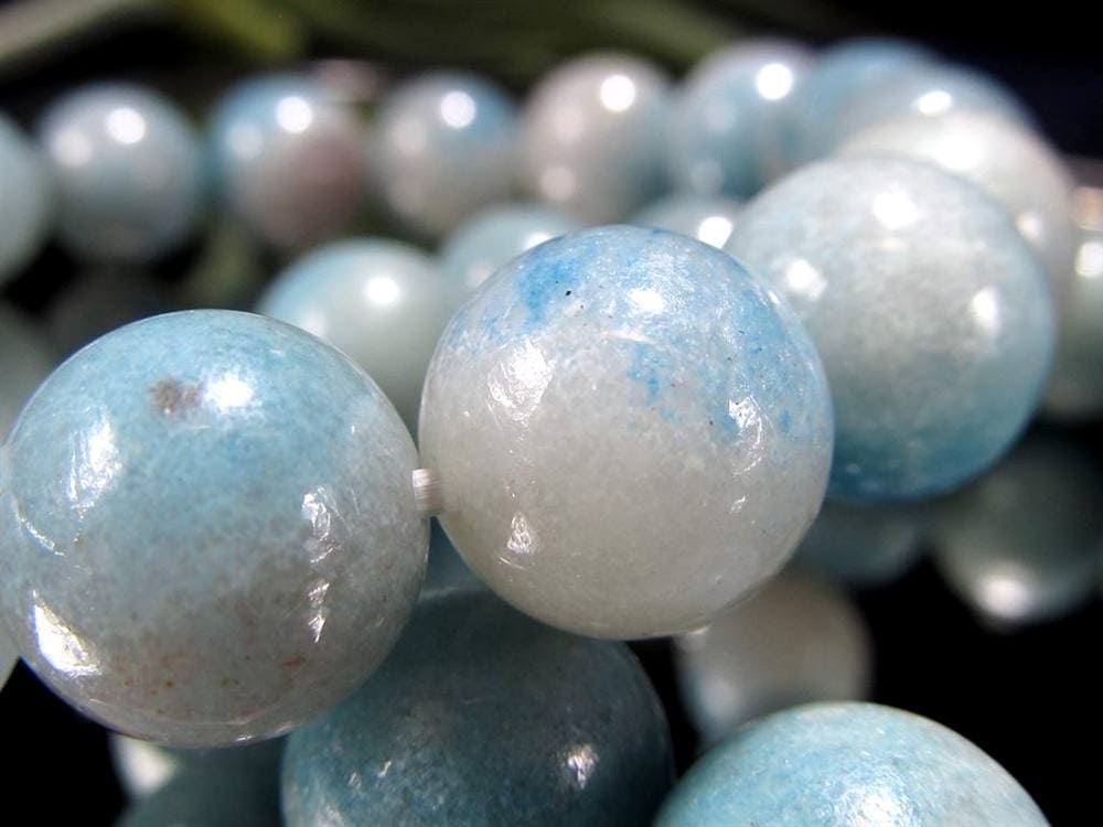 スコルザライト トロレアイト トロール石 ブレスレット ラズライト