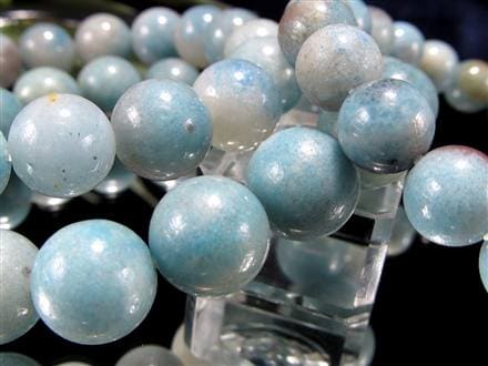 スコルザライト トロレアイト トロール石 ブレスレット ラズライト