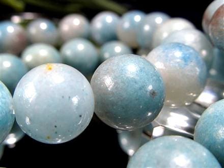 スコルザライト トロレアイト トロール石 ブレスレット ラズライト