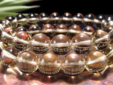 シャンパンクォーツ シトリン 黄水晶 ブレスレット 天然石