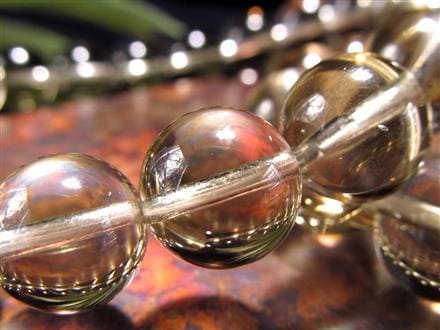 シャンパンクォーツ シトリン 黄水晶 ブレスレット 天然石