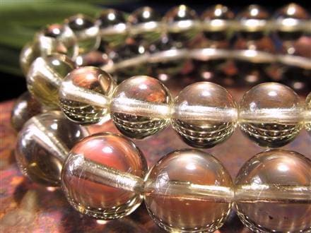 シャンパンクォーツ シトリン 黄水晶 ブレスレット 天然石