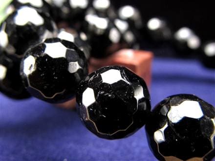 ブラックトルマリン 電気石 ブレスレット 天然石 パワーストーン