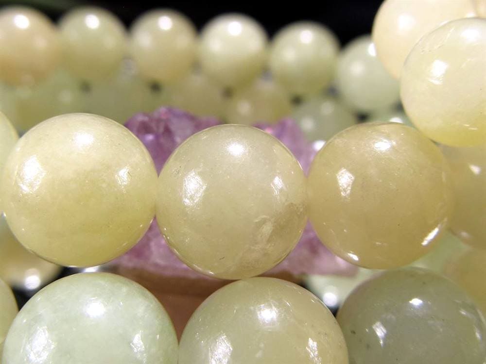 ヘリオドール イエローベリル 緑柱石 ブレスレット 天然石