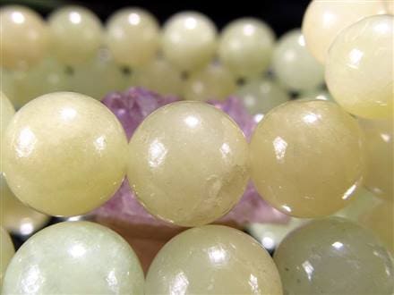 ヘリオドール イエローベリル 緑柱石 ブレスレット 天然石