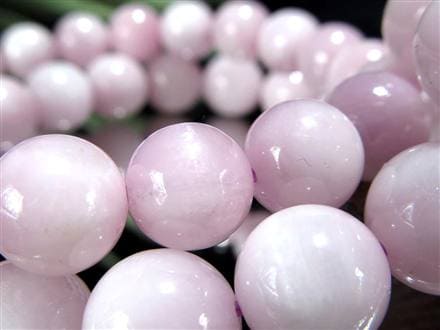 クンツァイト ブレスレット リチア輝石 キャッツアイ 天然石