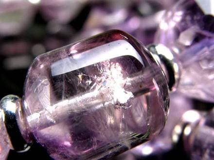 アメジスト 紫水晶 ブレスレット ラベンダーアメジスト ファントム