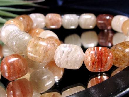 ガーデンクォーツ ブレスレット ファントムクォーツ 幻影水晶 庭園水晶 千層ガーデン