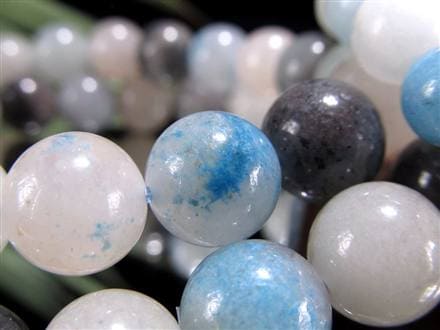 スコルザライト トロレアイト トロール石 ブレスレット ラズライト