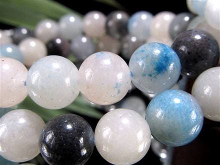 スコルザライト トロレアイト トロール石 ブレスレット ラズライト