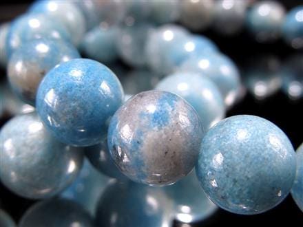 スコルザライト トロレアイト トロール石 ブレスレット ラズライト