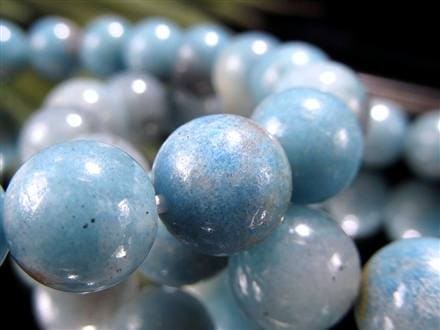 スコルザライト トロレアイト トロール石 ブレスレット ラズライト