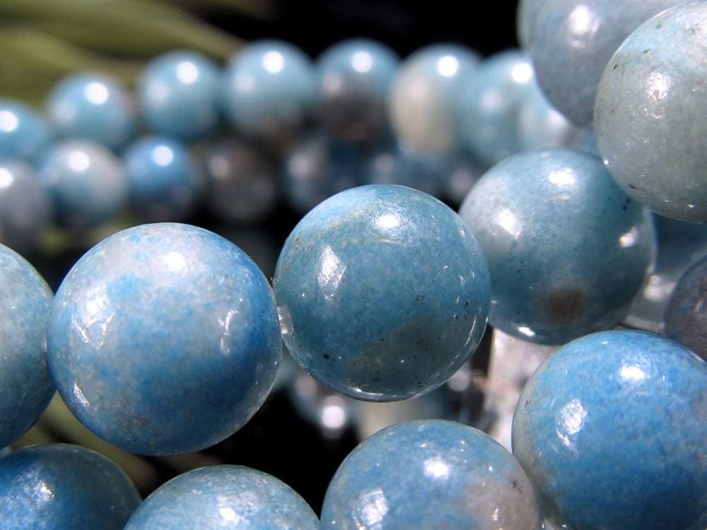 スコルザライト トロレアイト トロール石 ブレスレット ラズライト