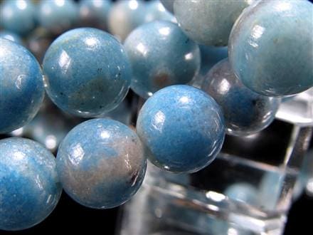 スコルザライト トロレアイト トロール石 ブレスレット ラズライト