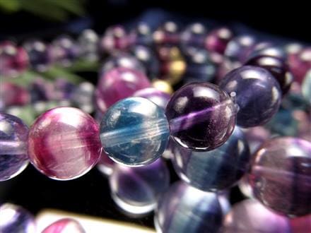 フローライト ブレスレット レインボーフローライト ファントムフローライト 蛍石