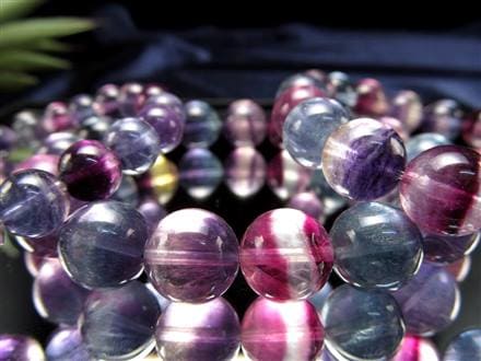 フローライト ブレスレット レインボーフローライト ファントムフローライト 蛍石