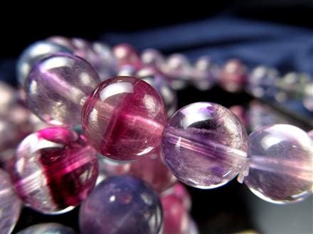 フローライト ブレスレット レインボーフローライト ファントムフローライト 蛍石