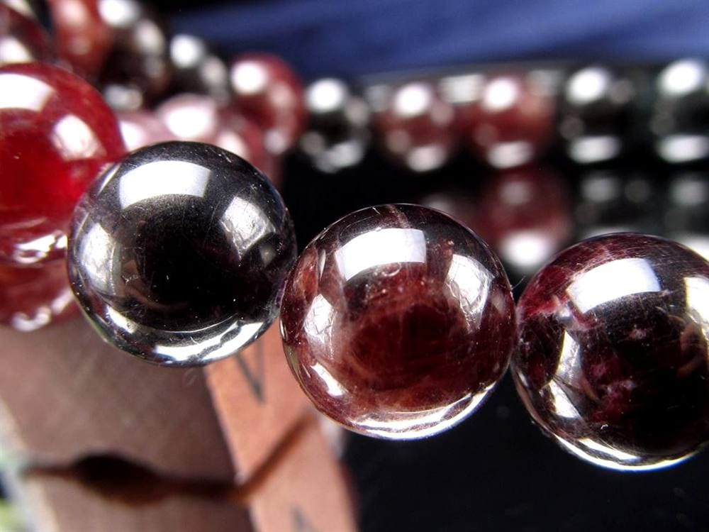 カラースピネル MIXスピネル 尖晶石 ブレスレット 8月の誕生石