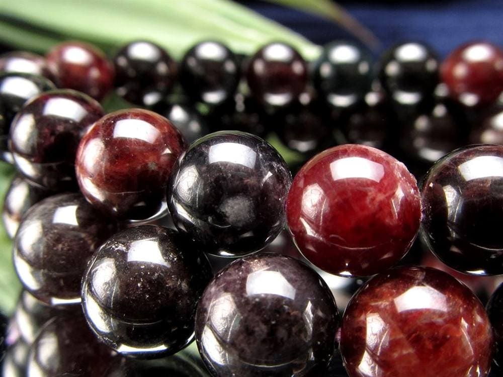 カラースピネル MIXスピネル 尖晶石 ブレスレット 8月の誕生石