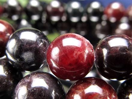 カラースピネル MIXスピネル 尖晶石 ブレスレット 8月の誕生石