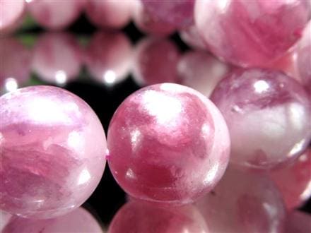 レピドライトシリカ パープルマイカ リシア雲母 ブレスレット レピドライト