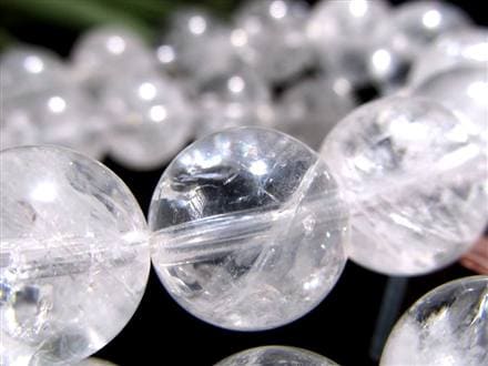 白水晶 ブレスレット 天然石 パワーストーン クリスタル